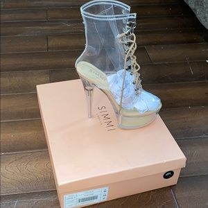 Simmi London Transparent High Heels